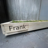 Natural Timber Engraved Name Plate